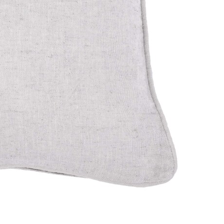FUNDA DE ALMOHADÓN LINO-Y-ALGODON GRIS CLAYTON GRISCLAR