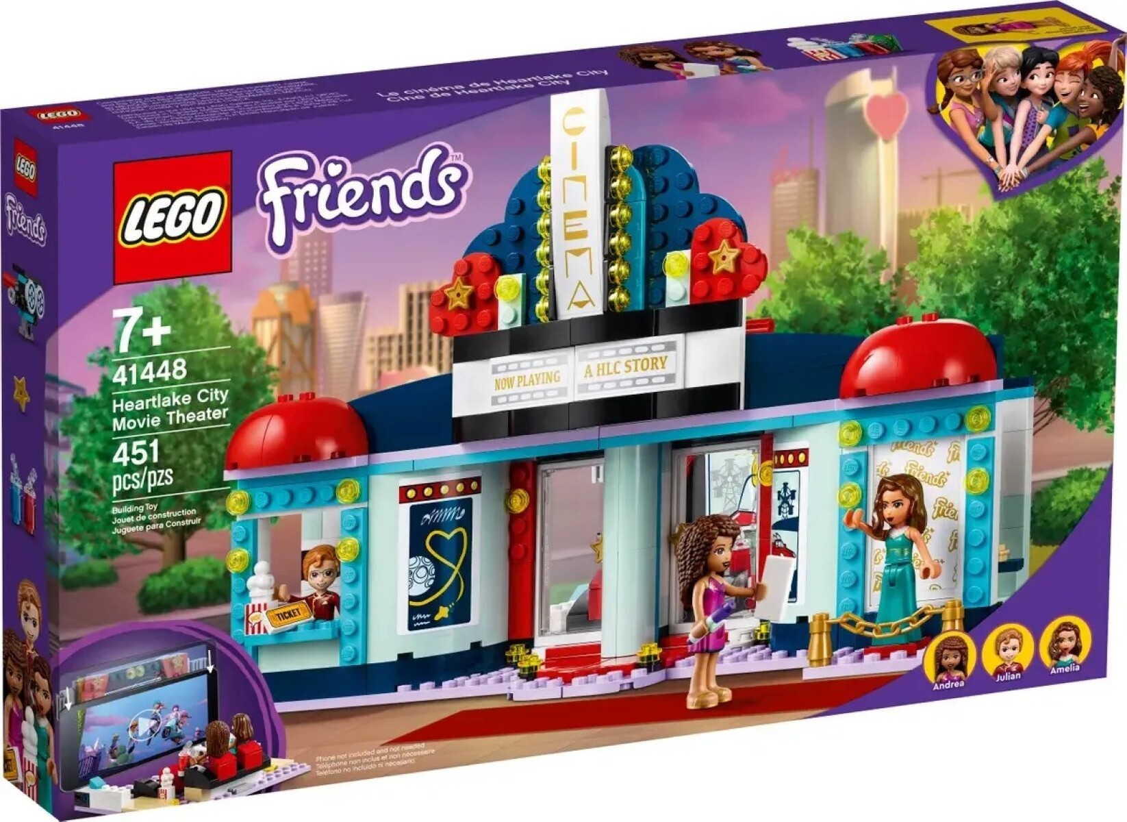 Lego Friends Cine De Heartlake City 41448 