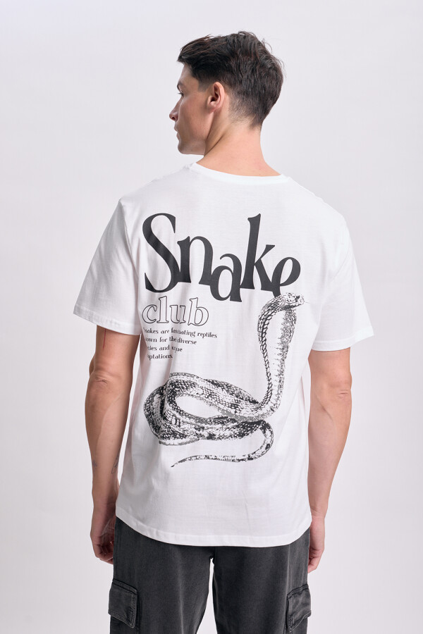 Remera estampa Blanco