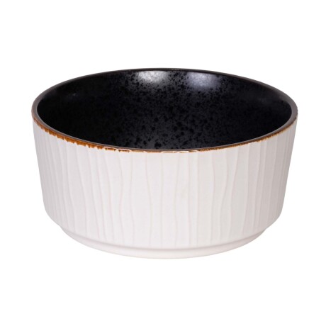 BOWL 15CM CERAMICA BLANCO CRINKLE