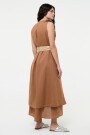 CHALECO LARGO Camel