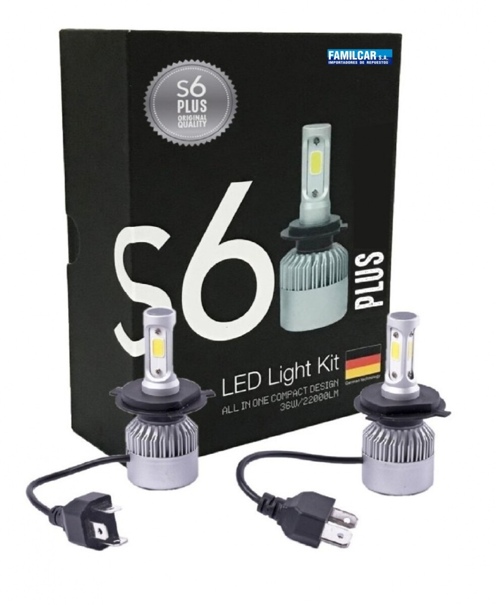 KIT LED H11 / H8 22.000LM / 36W - 6000K S6 
