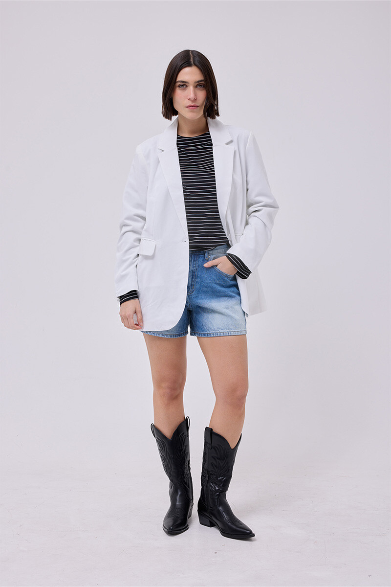 Blazer Lia - Blanco 