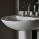 LAVATORIO SAN ISIDRO PILETA PARA PEDESTAL BLANCO LOZA BLANCO