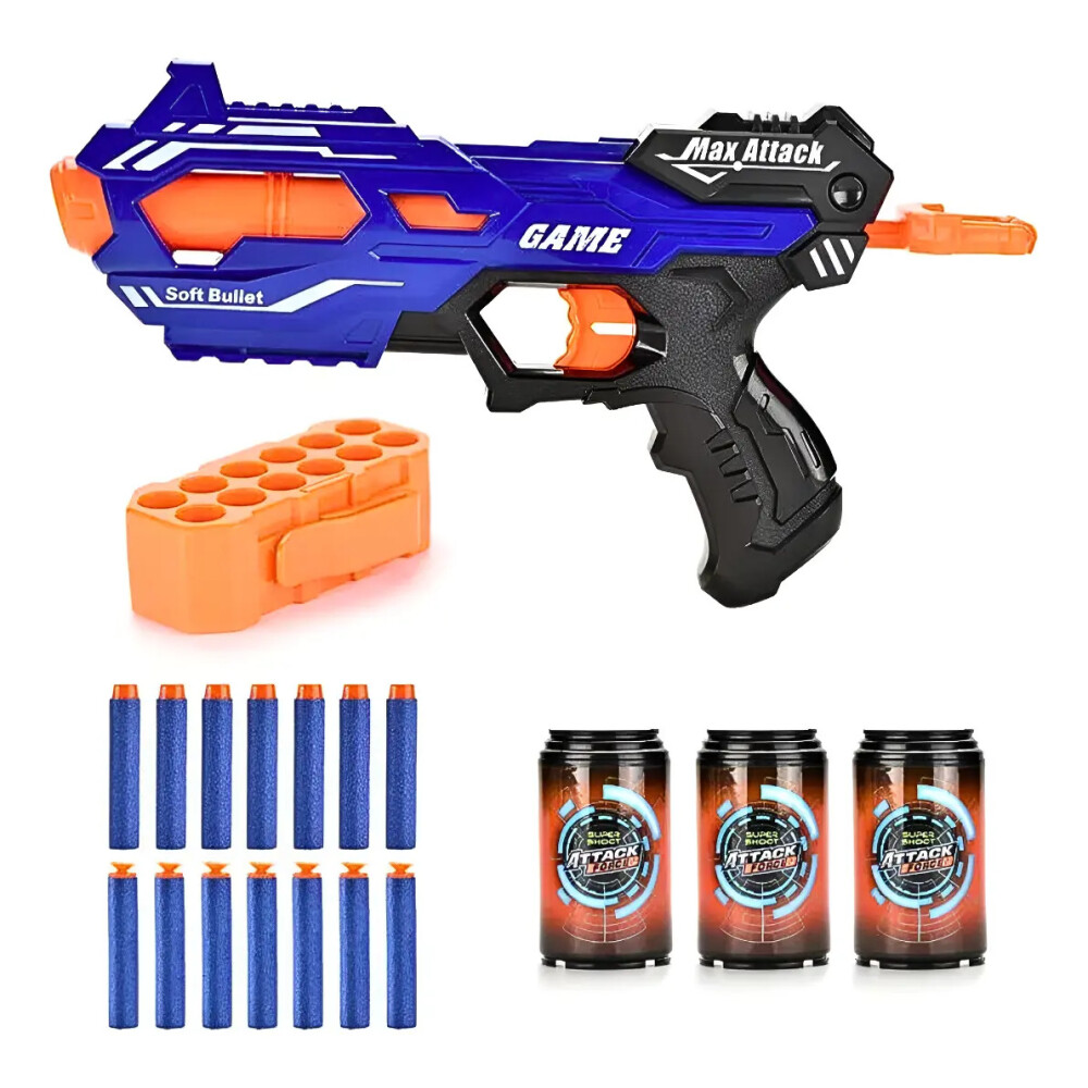 Arma lanza dardos con blanco Soft Bullet Arma lanza dardos con blanco Soft Bullet