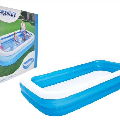 PISCINA RECTANGULAR BESTWAY 54006B PISCINA RECTANGULAR BESTWAY 54006B