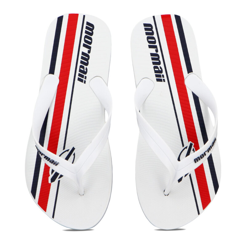 Mormaii II Ojota Tropical Grafics Blanco-Rojo