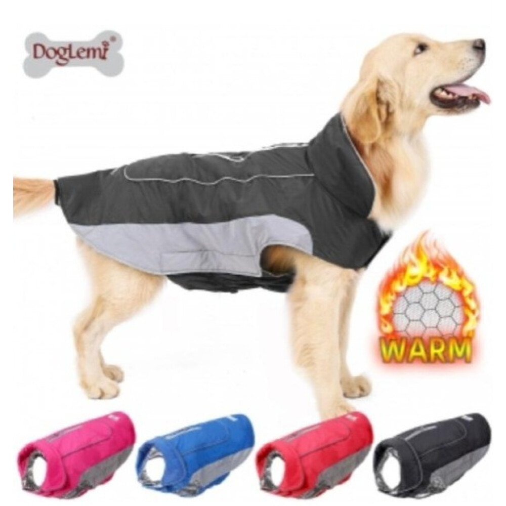 CAPA TERMAL IMPERMEABLE PARA PERRO CON RETENCION DE CALOR XXXL CAPA TERMAL IMPERMEABLE PARA PERRO CON RETENCION DE CALOR XXXL