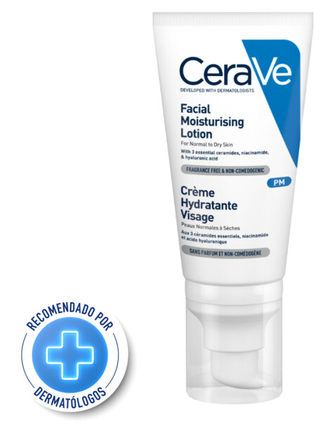 Loción hidratante de rostro para noche CeraVe 52ml Loción hidratante de rostro para noche CeraVe 52ml