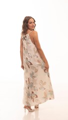 Vestido Laccio Beige