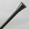 VARA METAL PLATA P/CORTINA 218-304.8CM Unica