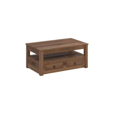 Mesa de centro articulada Nogal Linea mexicana Linea mexicana