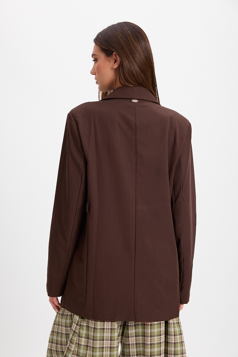 Blazer Diario Marron