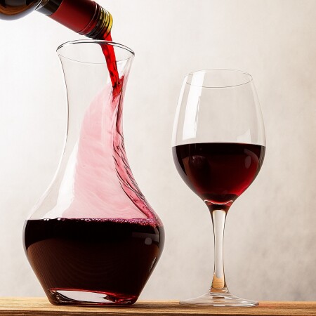DECANTADOR DE VIDRIO NADIR MALBEC 950ML DECANTADOR DE VIDRIO NADIR MALBEC 950ML