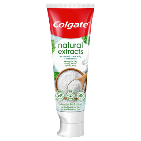 Pasta de Dientes Colgate Naturals Bicarbonato 90g Pasta de Dientes Colgate Naturals Bicarbonato 90g