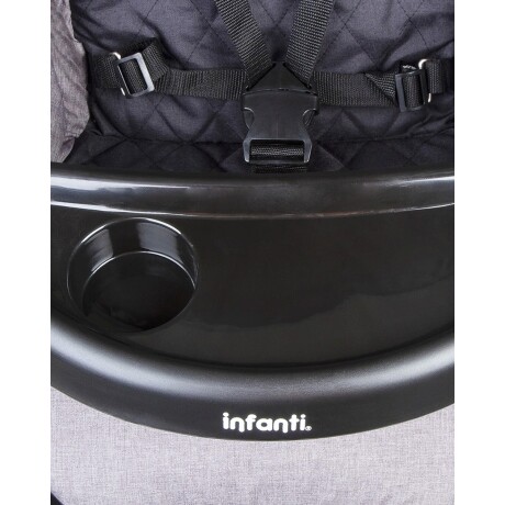 Coche de bebé + silla para auto Infanti Pompeya Travel System New Gris