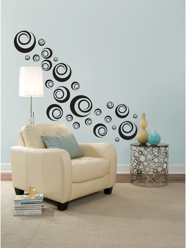 WALLPOPS RINGLETS WALL KIT N/A