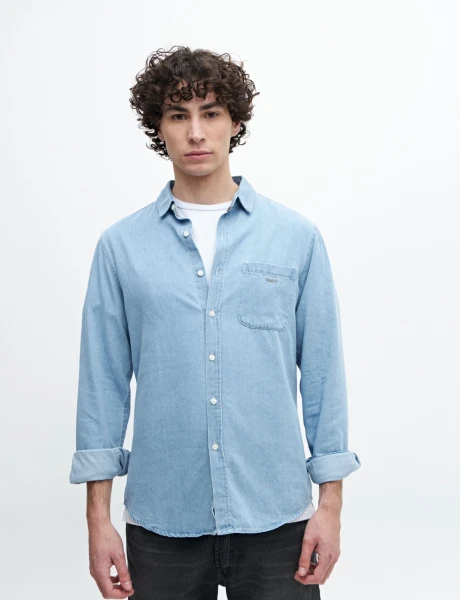 Camisa Bran Light Blue