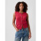 V-SWEATER VEST CHAKRA RED