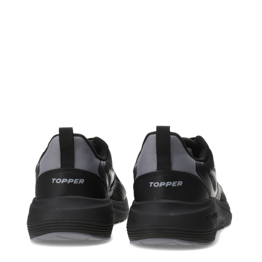 Championes de Hombre Topper Drive 2 Negro - Gris