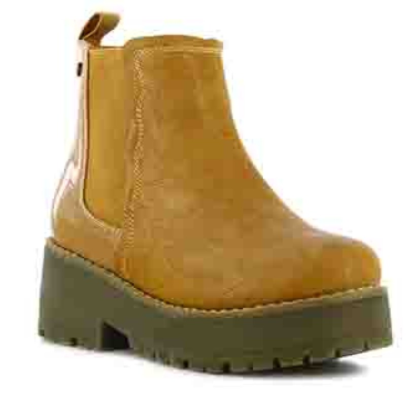 Botas de Niña MINI Miss Carol TIPY plataforma con elástico Beige