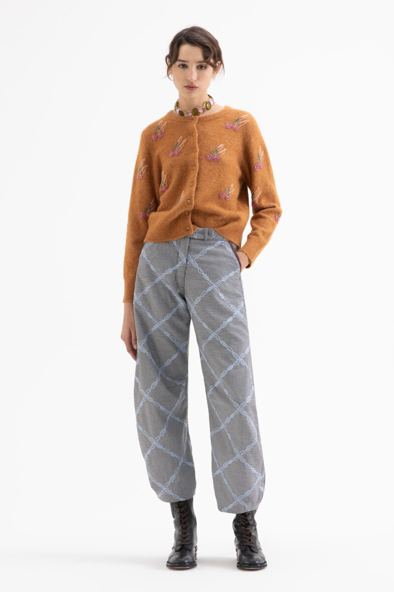 CARDIGAN CHERRY Chocolate