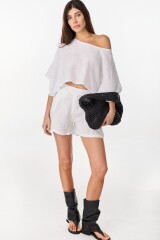 Hobo Leather Bag Negro