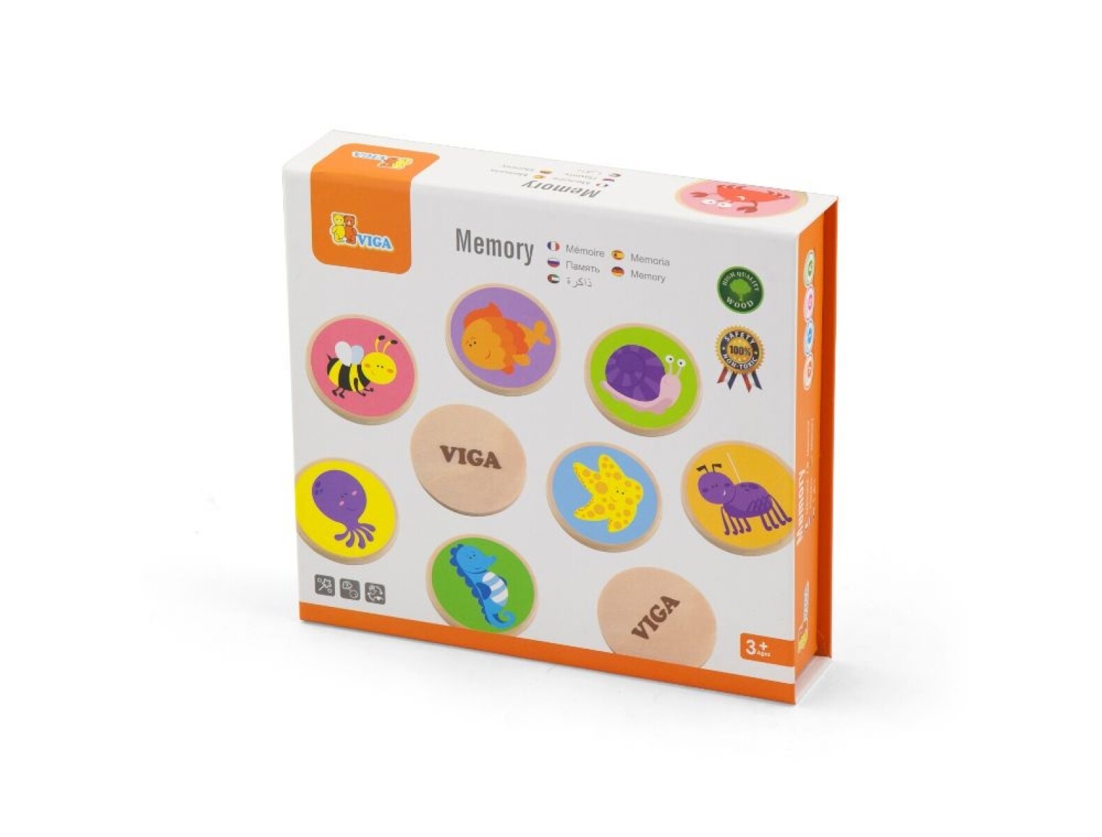 Viga - Set de Memoria Animales 