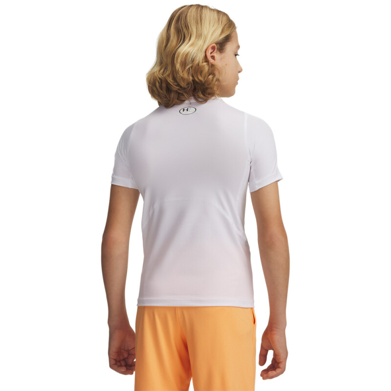 UA HG Armour SS-WHT WHT-100