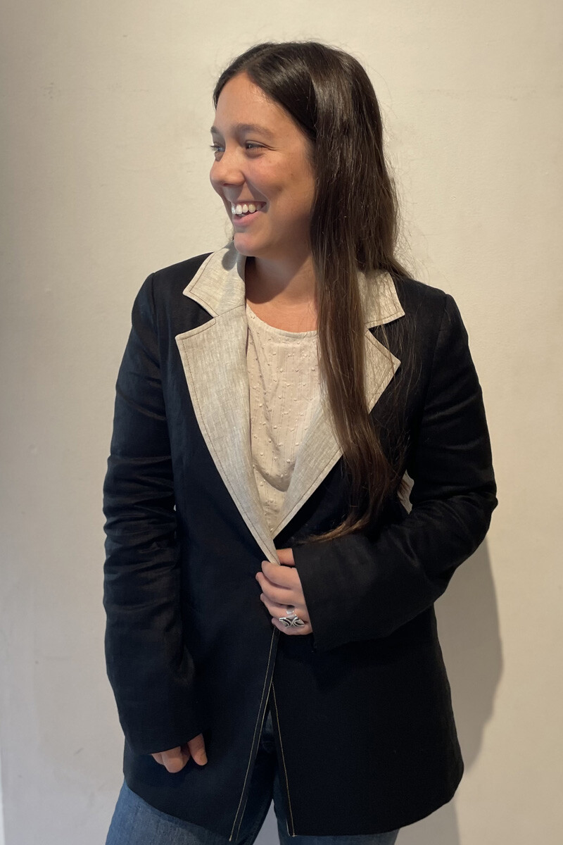 Blazer jackie Negro