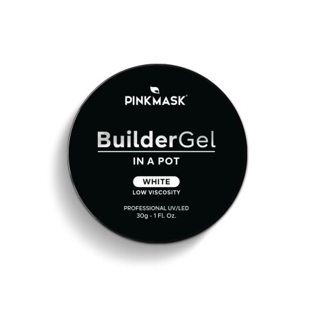 Pink Mask Gel De Construccion Builder In A Pot 30gr White