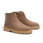 Botas Mid Pull On Mujer Taupe Nubuck