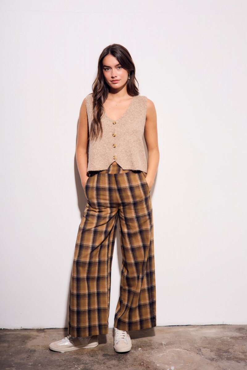 Pantalon Cuadros Multi