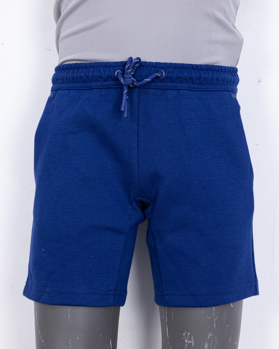 Short Menpi Alta Calidad Moda Niño Deportivo Azul - S/C 