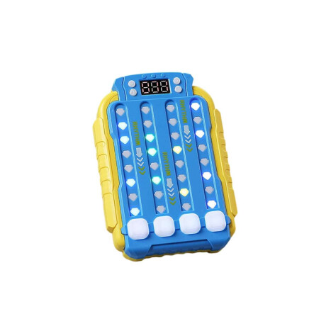 Juego de ritmo electrónico con luces Azul