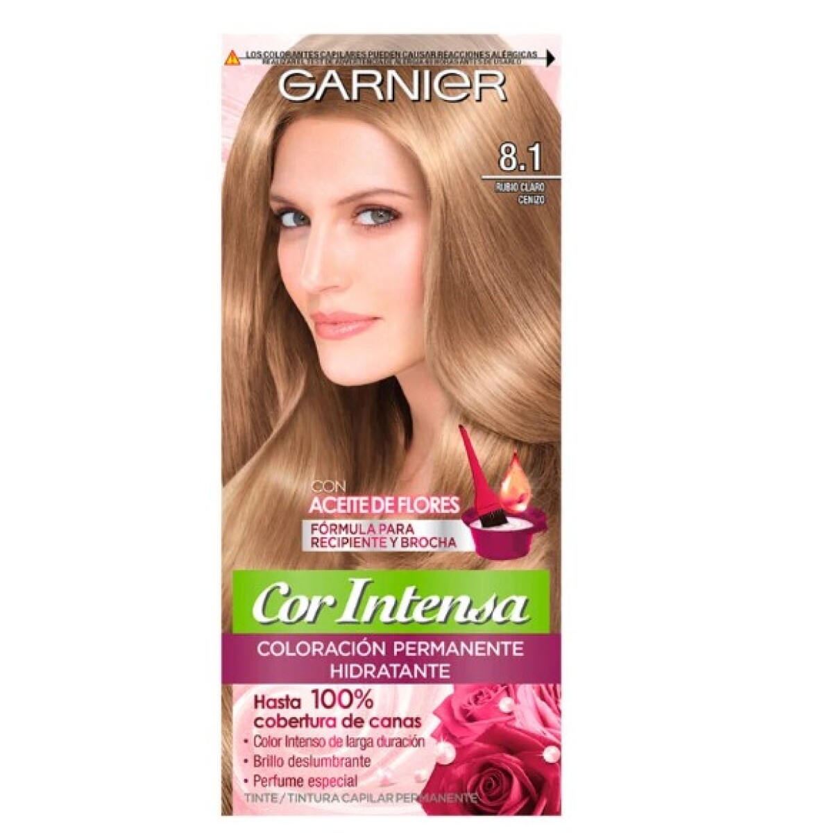 Garnier Nutrisse Cor intensa - Tono 8.1 