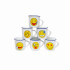 Taza de cerámica emojis Taza De Cerámica Emojis