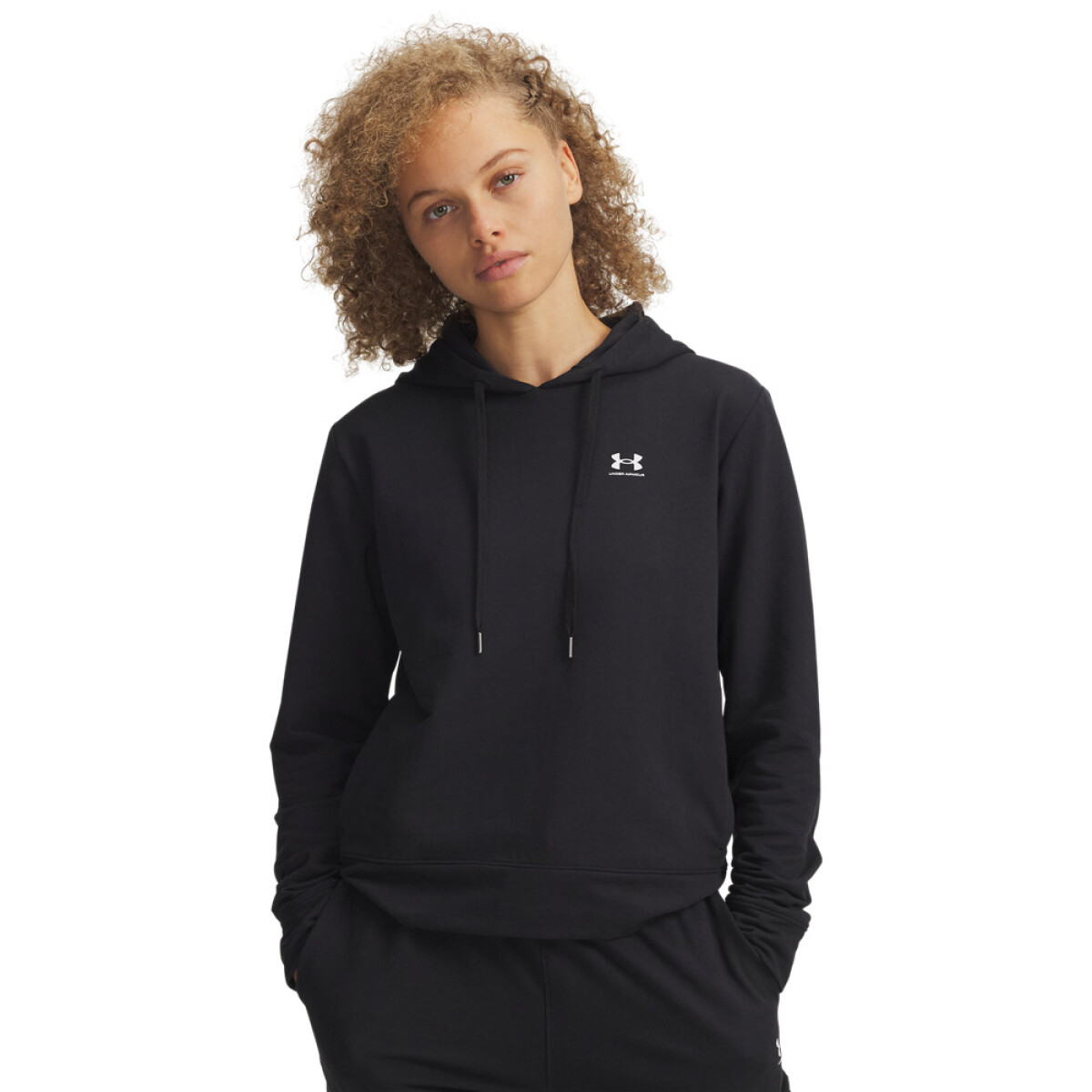 Sport Terry Hoodie-PNK - BLK-001 