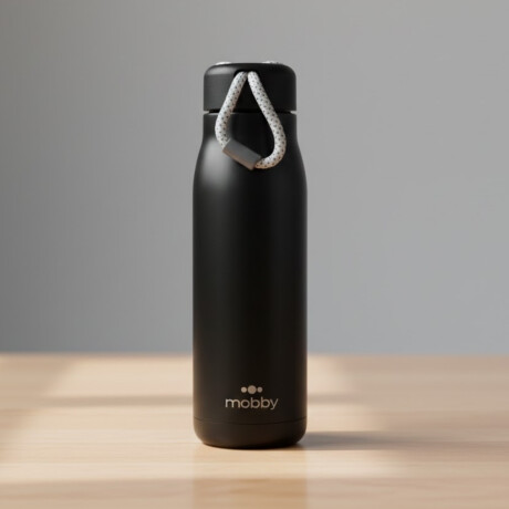 Botella térmica 550 ml NEGRO