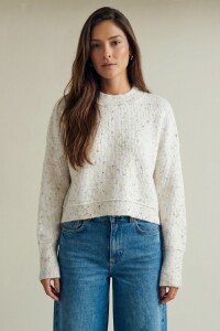 Sweater Buttonne Nacar