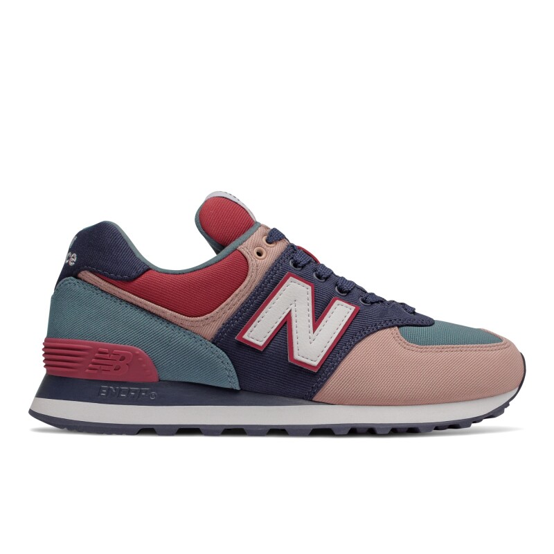 Championes New Balance de Dama WL574INA LIGHT PETROL