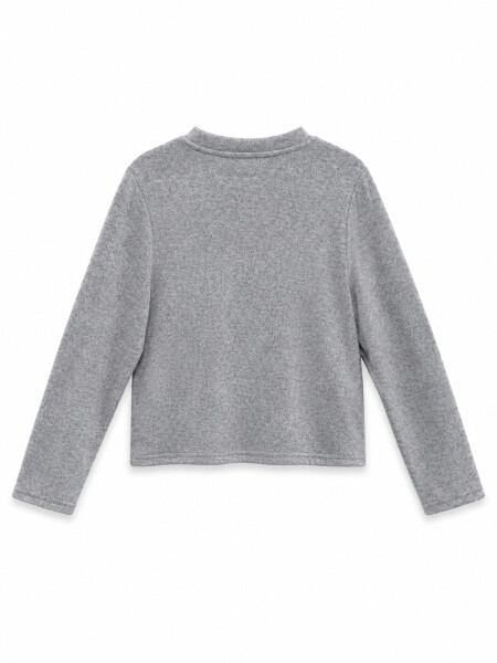 REMERA EMMA GRIS MELANGE M