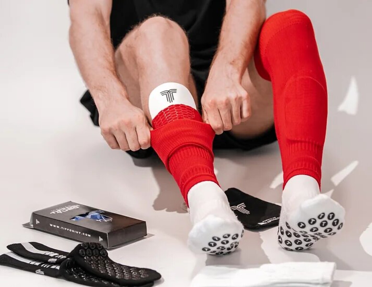 Medias de Hombre Tiffosi Tubo Tiffosi - Rojo 