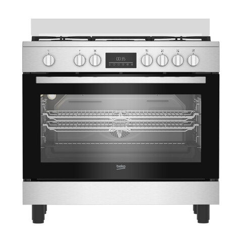 Cocina combinada 111L con grill 90cm Beko BGM 11226 EX Cocina combinada 111L con grill 90cm Beko BGM 11226 EX