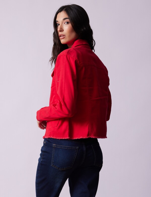 Camperita Jean Flecos ROJO