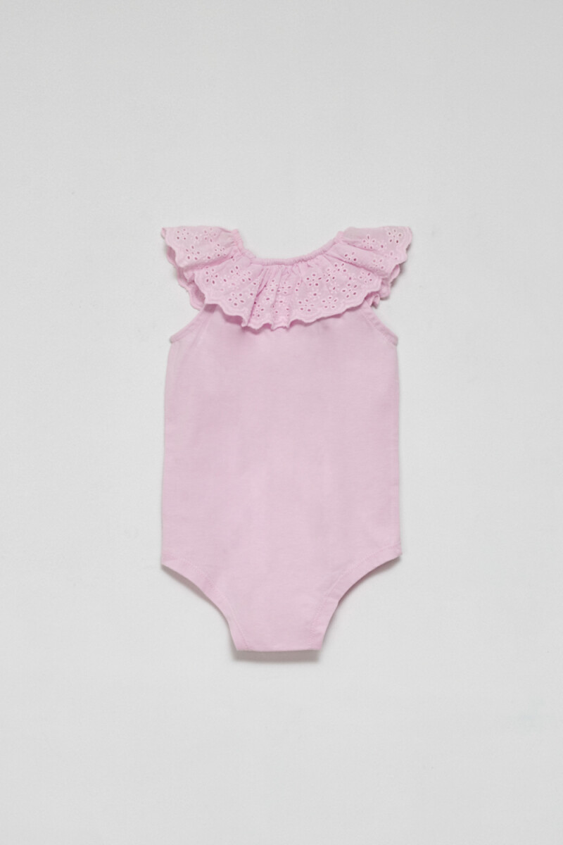 Body sin mangas con cuello Lila
