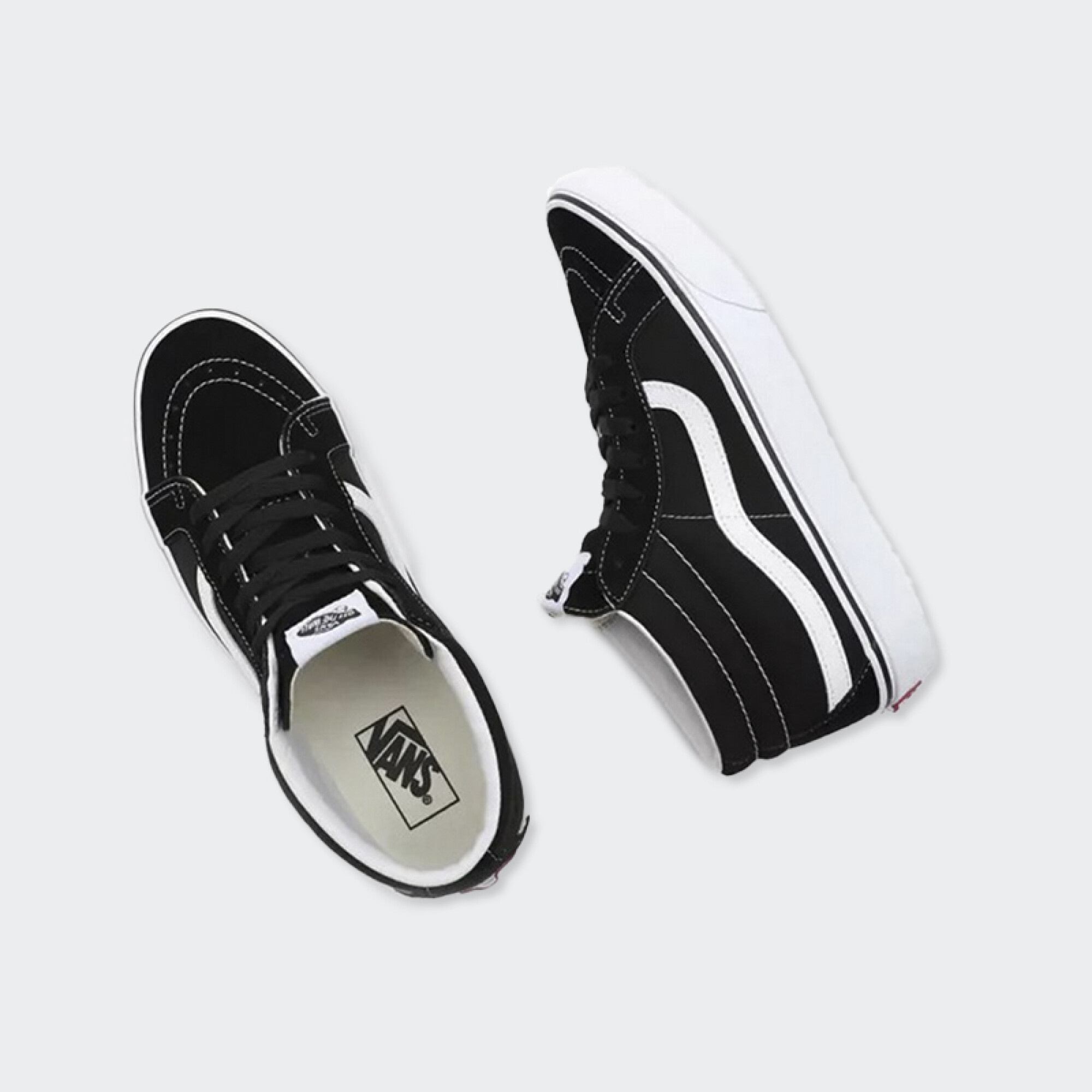 Championes Botitas Vans SK8 Mid Negro Inbox
