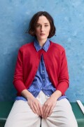 CARDIGAN ORIA Rojo