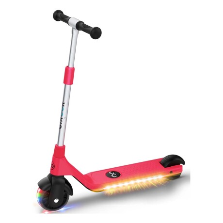 Patineta Monopatín Eléctrico Gyroor H30 con Luces para Niños Rosa