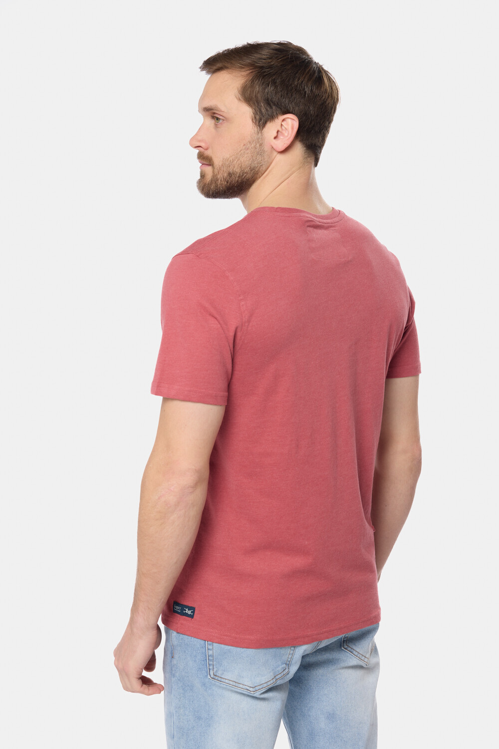 REMERA LISA DE ALGODÓN Ladrillo